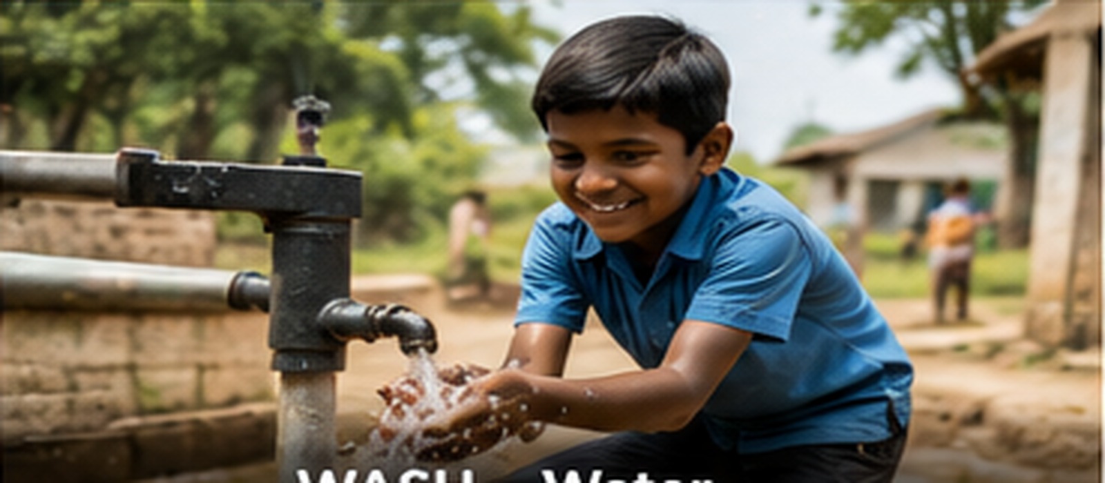 Representative Indian rural WASH and handwashing activity