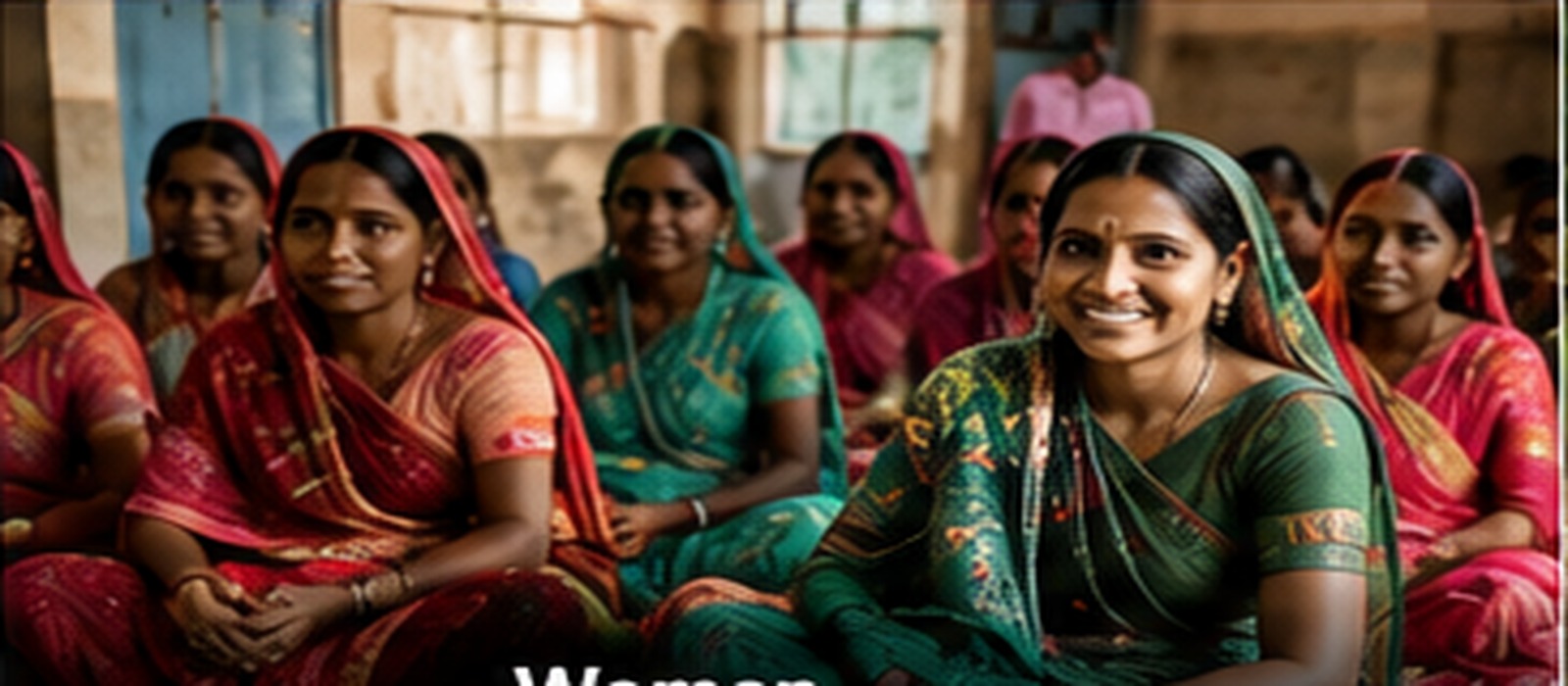 Representative Indian women empowerment group session